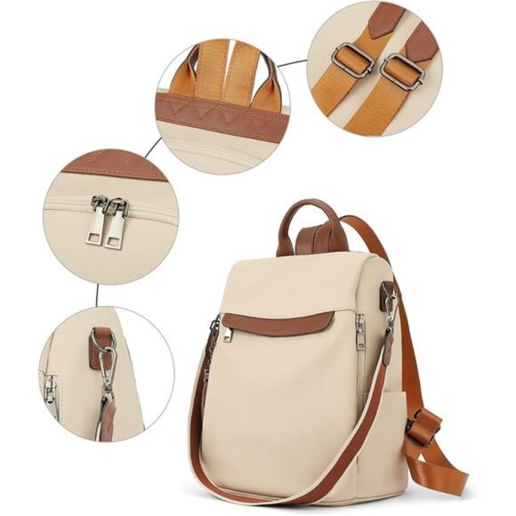 Backpack Purse for Women, PU Leather Anti Theft Travel Purse Shoulder main image 7